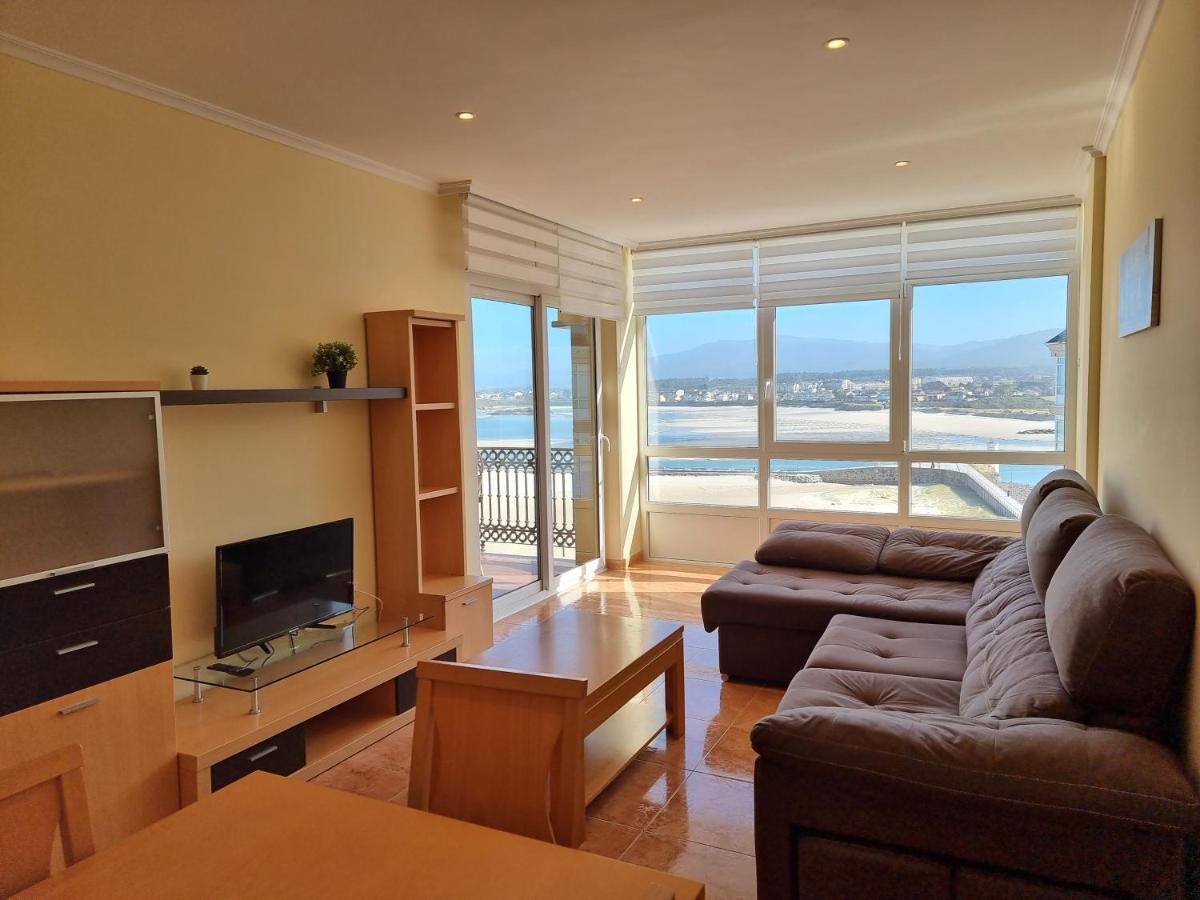 Duplex En 1ª Linea De Playa Apartment Foz Bagian luar foto