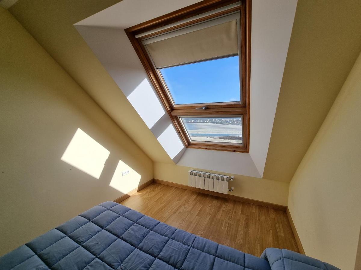 Duplex En 1ª Linea De Playa Apartment Foz Bagian luar foto
