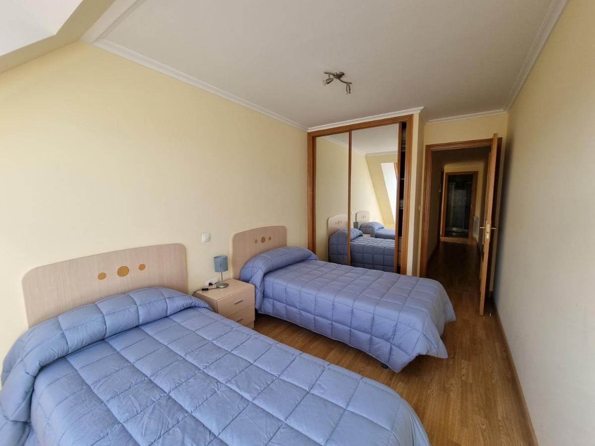 Duplex En 1ª Linea De Playa Apartment Foz Bagian luar foto