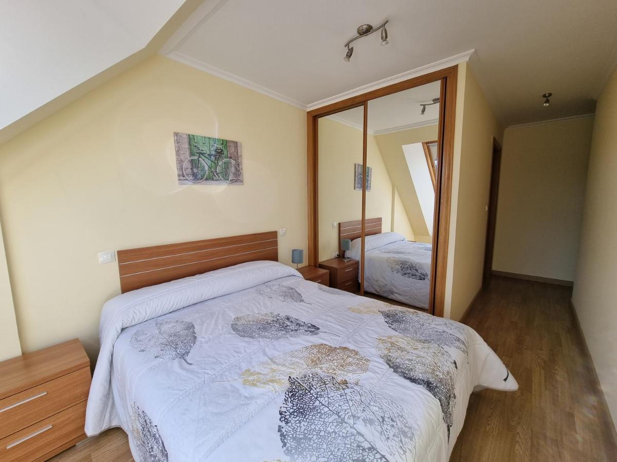 Duplex En 1ª Linea De Playa Apartment Foz Bagian luar foto
